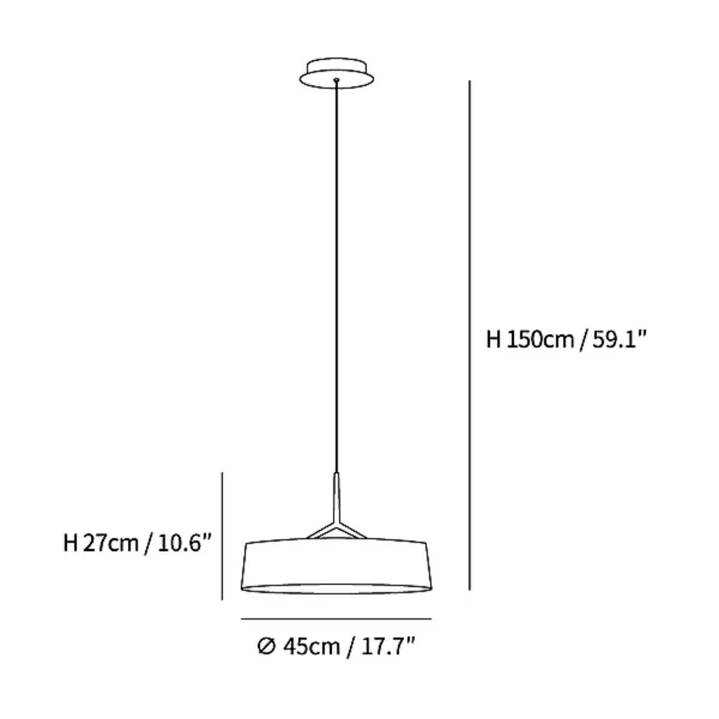 Aureli Lampada a Sospensione