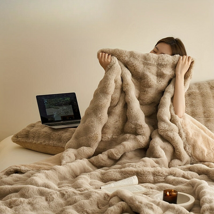 SnuggleSoft™ | Dubbelzijdige Fleece Deken voor Ultiem Comfort & Warmte