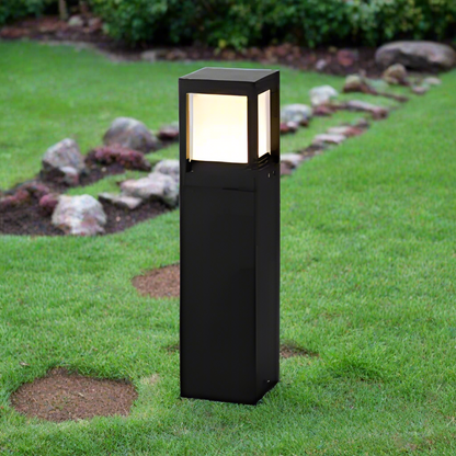 SOLVION Solar Buitenlamp – LED Staande Tuinlamp met Warm Licht – IP54 Aluminium Design