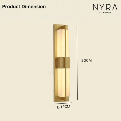 Brighton Lampada da Parete da Esterno in Marmo