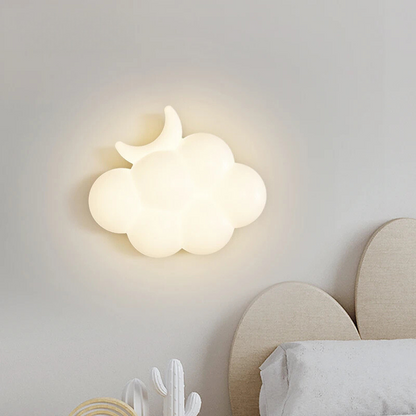 Cloudii - Moderne LED Wandlamp voor Kinderkamers en Slaapkamers