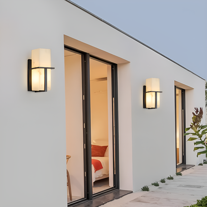 Arlen Outdoor Marble Wall Light