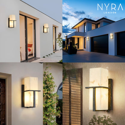Arlen Outdoor Marble Wall Light