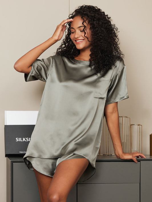 Lylia | Luxe Satijnen Dames Pyjama Set