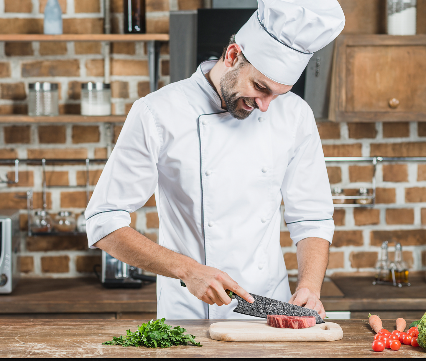 SmaragdMes - Japoński nóż kuchenny