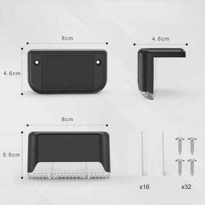 Solar-Glow | Zelfklevende Buitenlampen op Zonne-energie 5+5 GRATIS