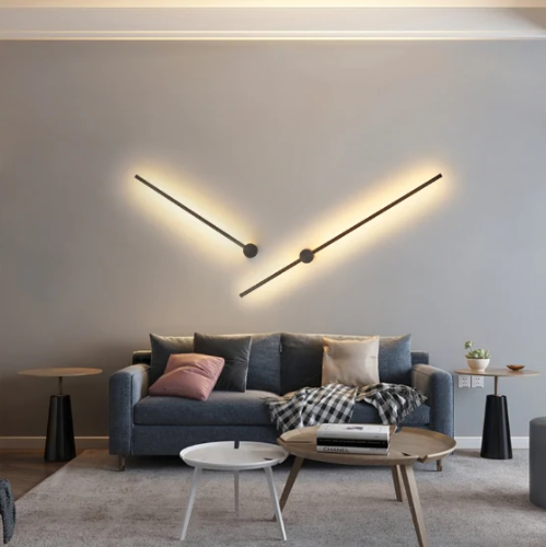 VALENO Dimbare Wandlamp | Met Afstandsbediening & Luxe Aluminium Afwerking