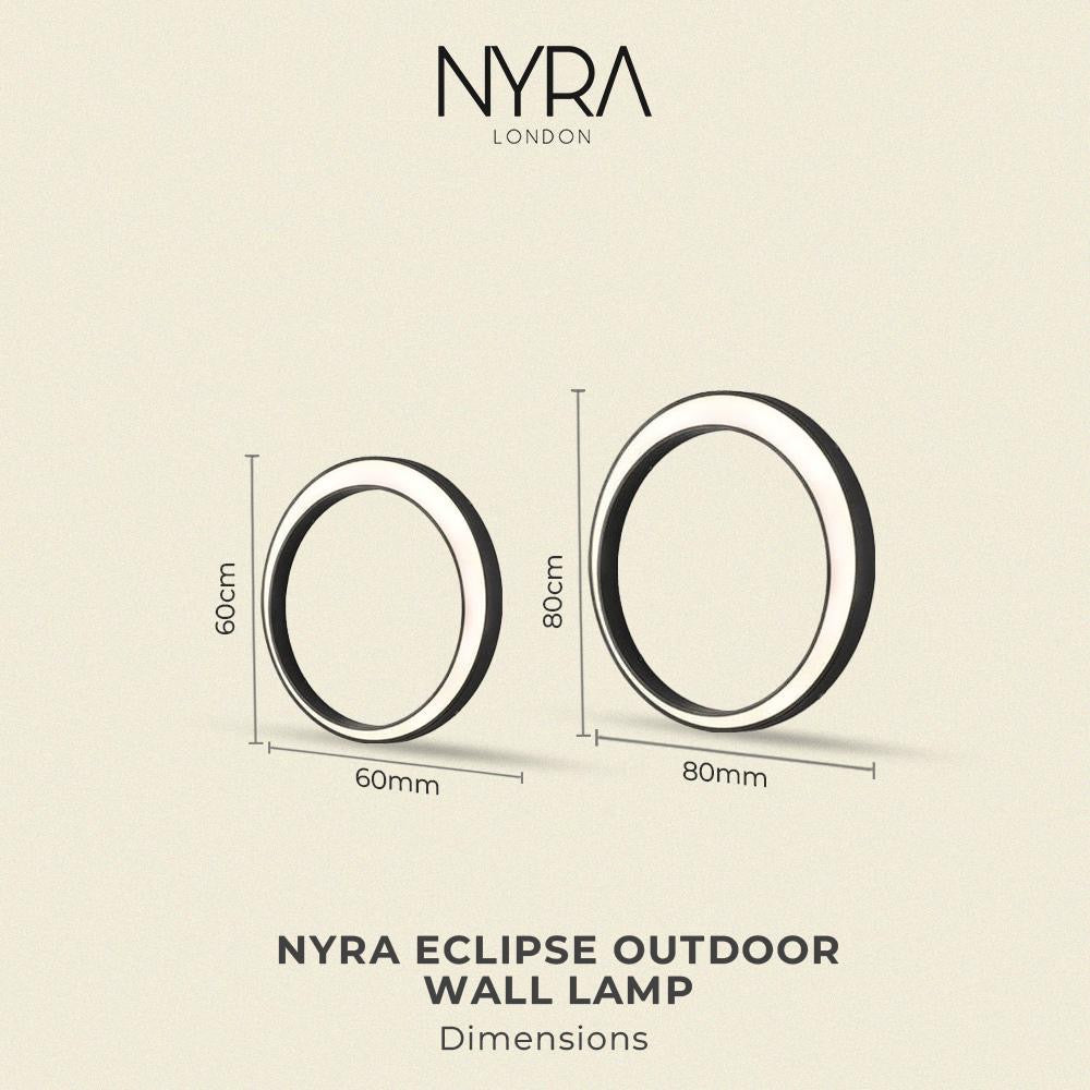 NYRA Eclipse Lampa ścienna zewnętrzna