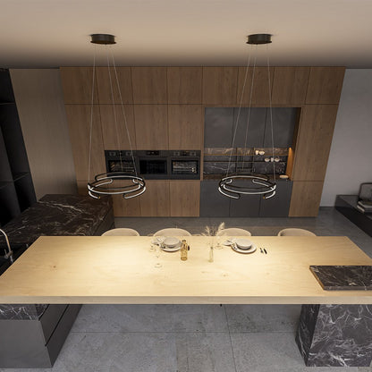 Metalis - Lampada a sospensione elegante in metallo