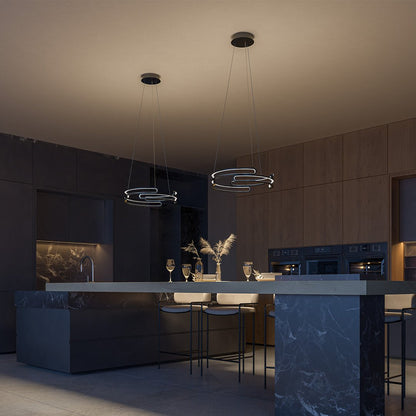 Metalis - Lampada a sospensione elegante in metallo