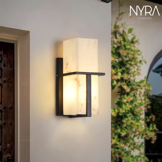 Arlen Outdoor Marble Wall Light