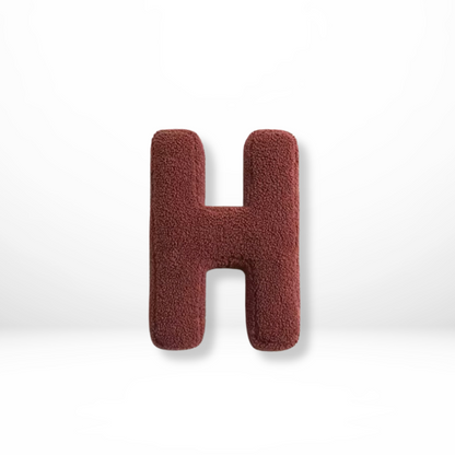 LettraLuxe | Fluwelen Letterkussen – A t/m Z