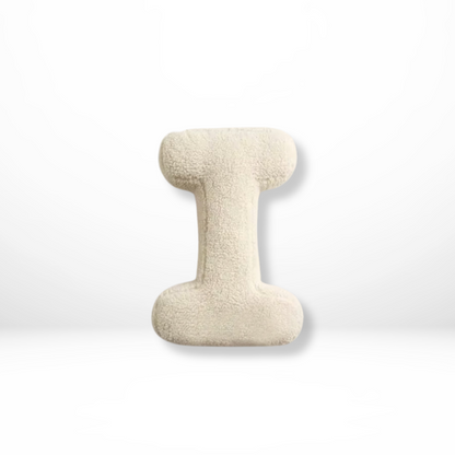 LettraLuxe | Fluwelen Letterkussen – A t/m Z