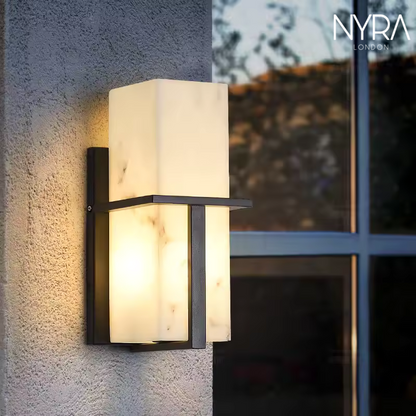 Arlen Outdoor Marble Wall Light