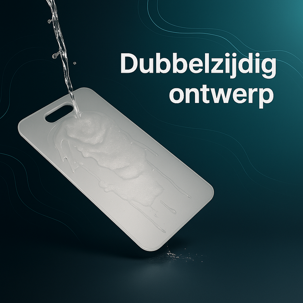 TitanPure | Hygiënisch Snijplank van 100% Zuiver Titanium