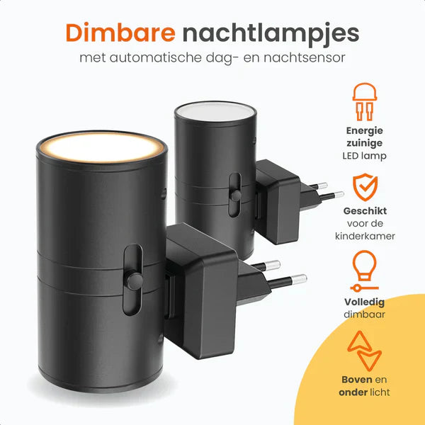 Aurora - Dimbare Nachtlamp | 1+1 Gratis