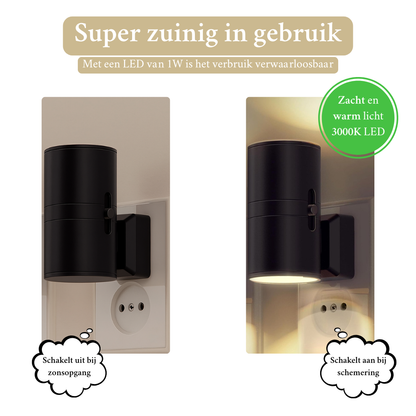 Aurora - Lampka nocna z regulacją jasności | 1+1 Gratis