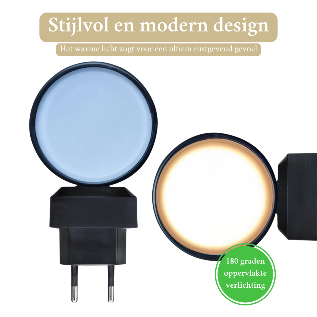 Aurora - Lampka nocna z regulacją jasności | 1+1 Gratis