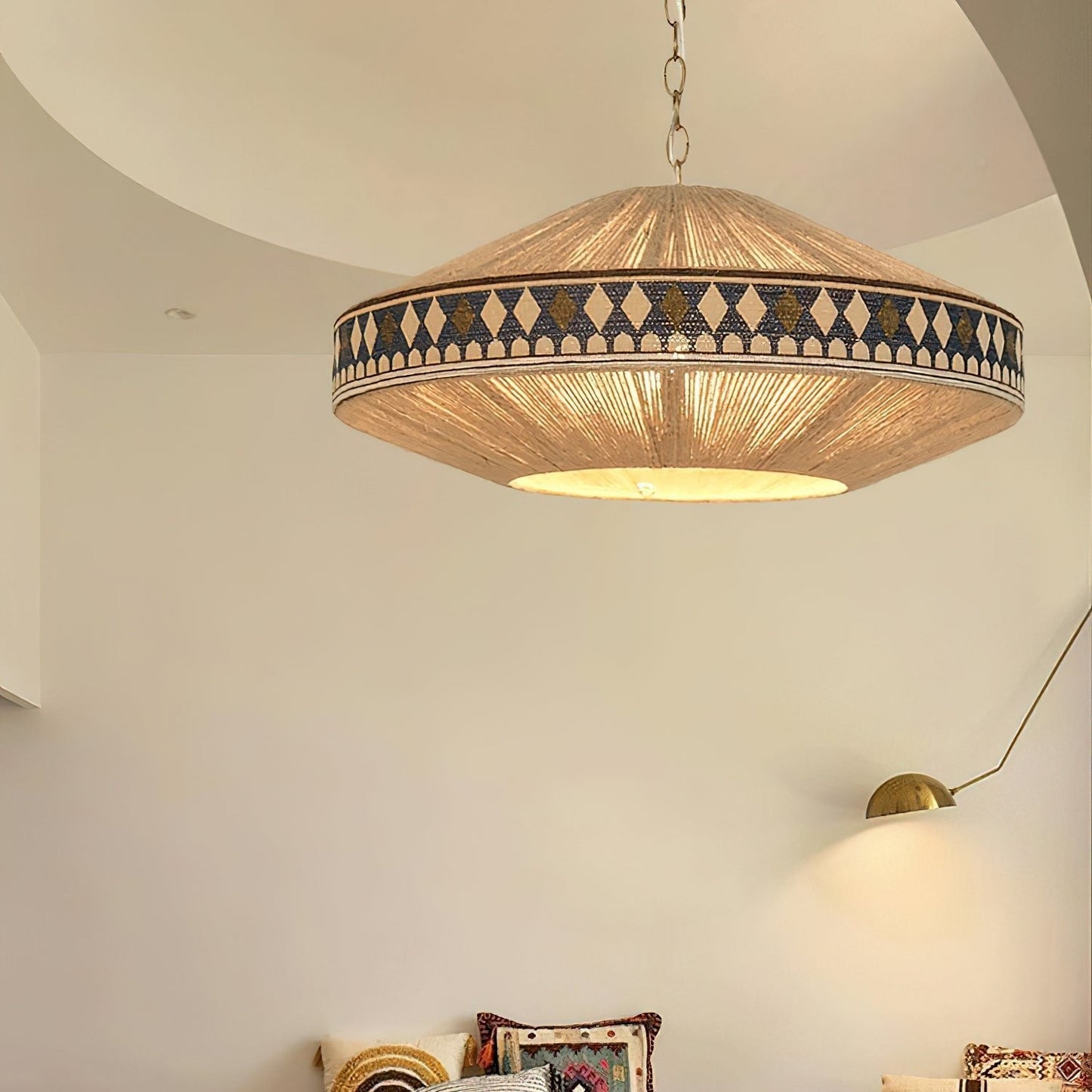 Orvion | Lampada da soffitto tribale