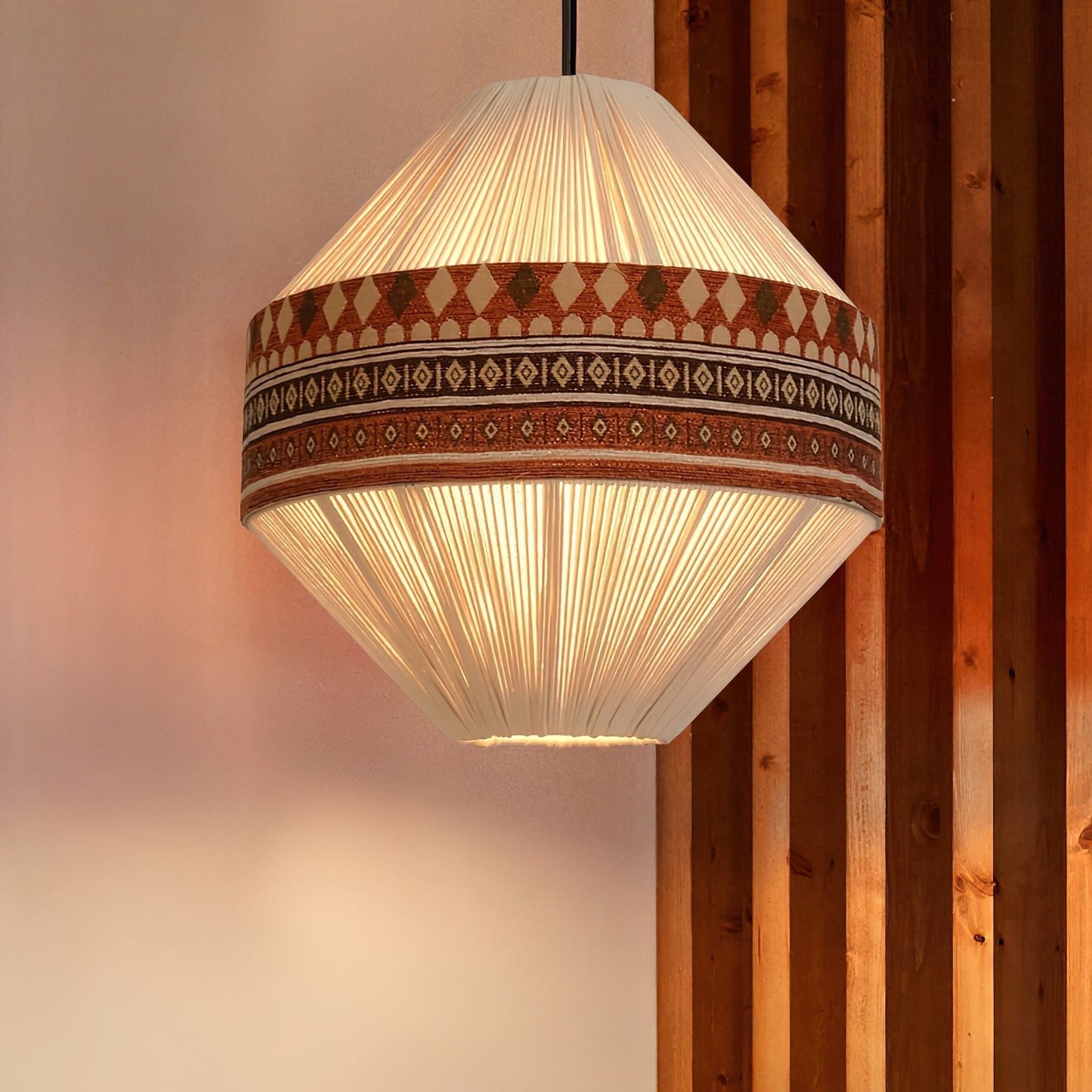 Orvion | Lampada da soffitto tribale