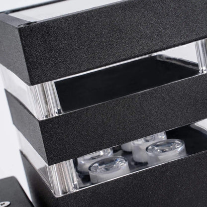 TORCHA | Lampada da parete moderna – Alluminio impermeabile – Design di Johnathen Wooley – Per interno ed esterno