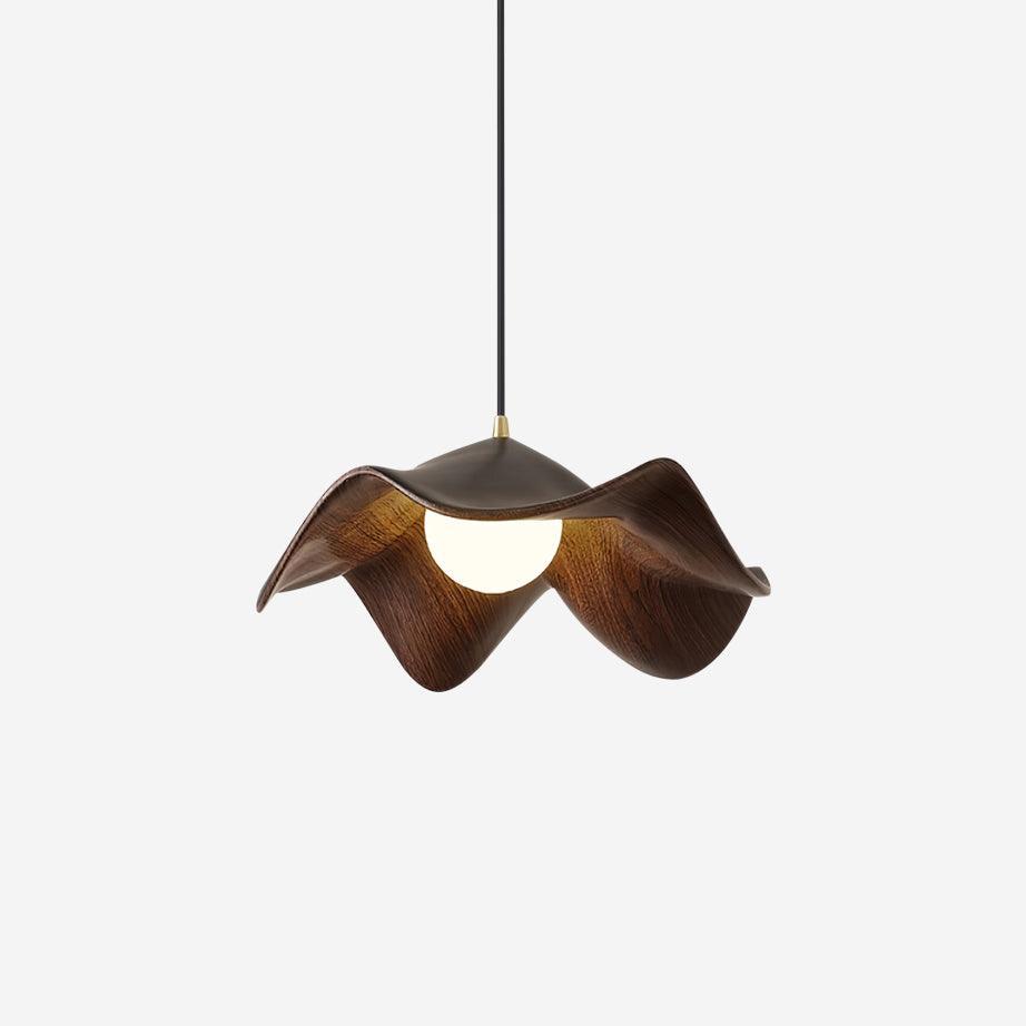 ElementBois - Hanglamp in Hars Lotus Plafondlamp