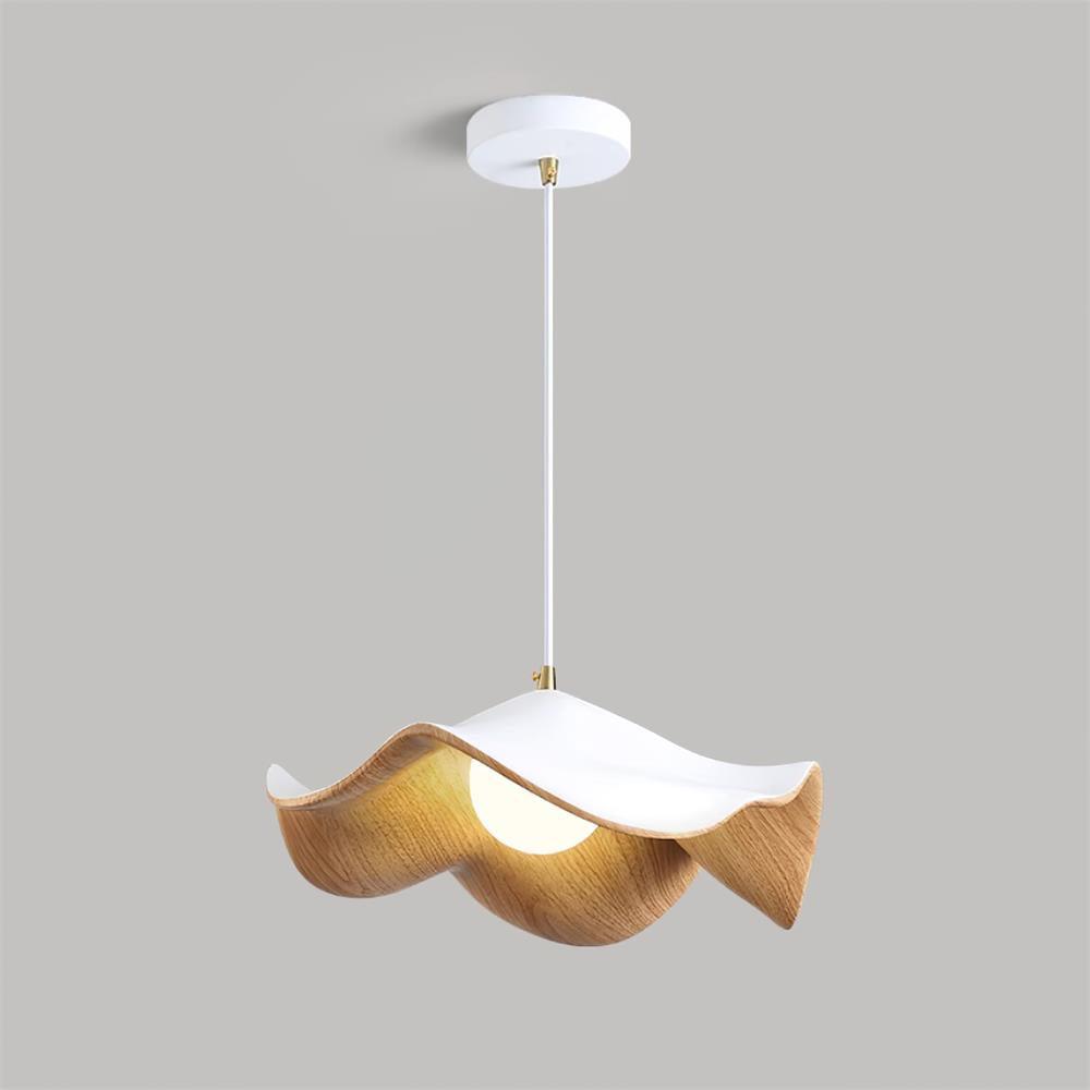 ElementBois - Hanglamp in Hars Lotus Plafondlamp