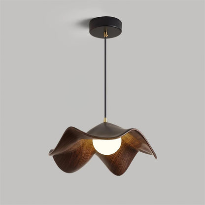 ElementBois - Hanglamp in Hars Lotus Plafondlamp