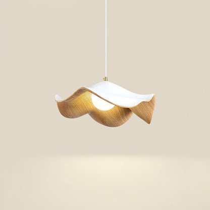 ElementBois - Hanglamp in Hars Lotus Plafondlamp