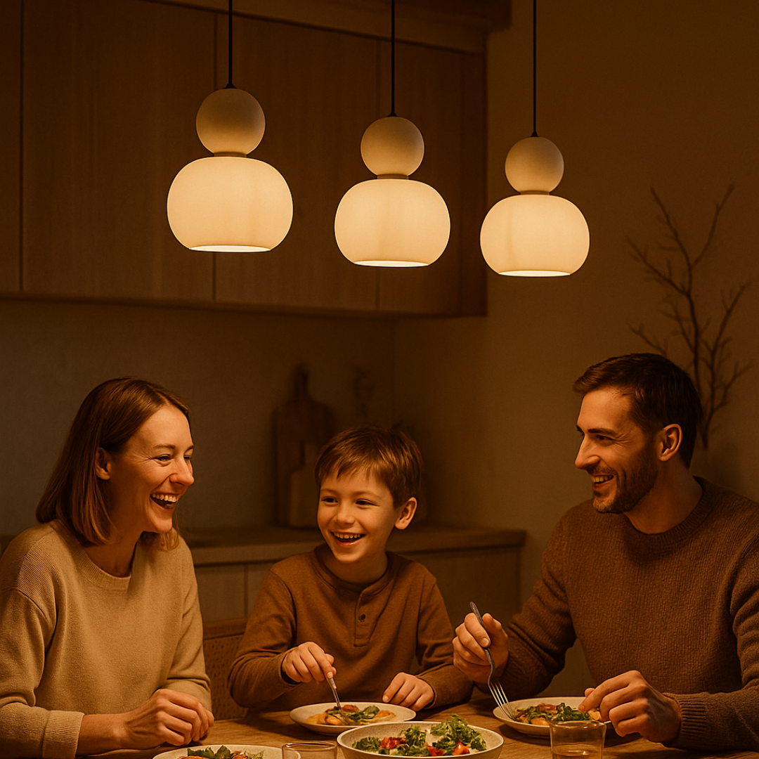 CrèmeLuma - Verfijnde art-decostijl hanglamp