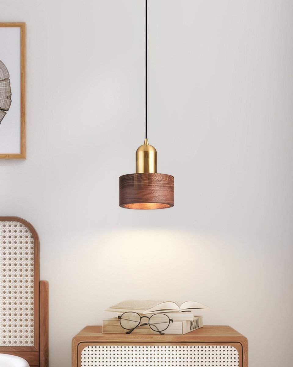 KyotoGlow Hanglamp – Moderne Japanse Cilinder Plafondlamp