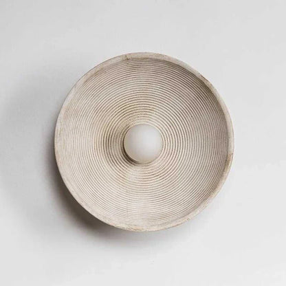 HaruGlow Lampa ścienna – Naturalne drewniane oświetlenie ścienne z ciepłym światłem