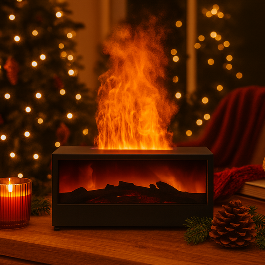 FlameFuse™ | Luxe Vlam-Effect Luchtbevochtiger