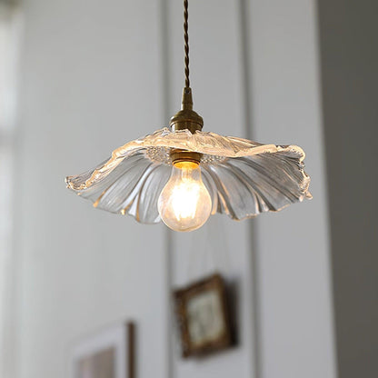 NostalgieLicht - Wisząca lampa szklana w stylu vintage