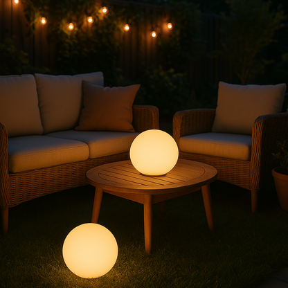 GlowOrb | Kleurrijke Draadloze Tafellamp