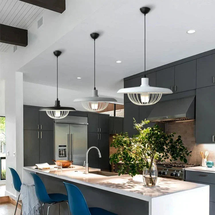 NordicNimbus | Lampy wiszące z imitacją drewna