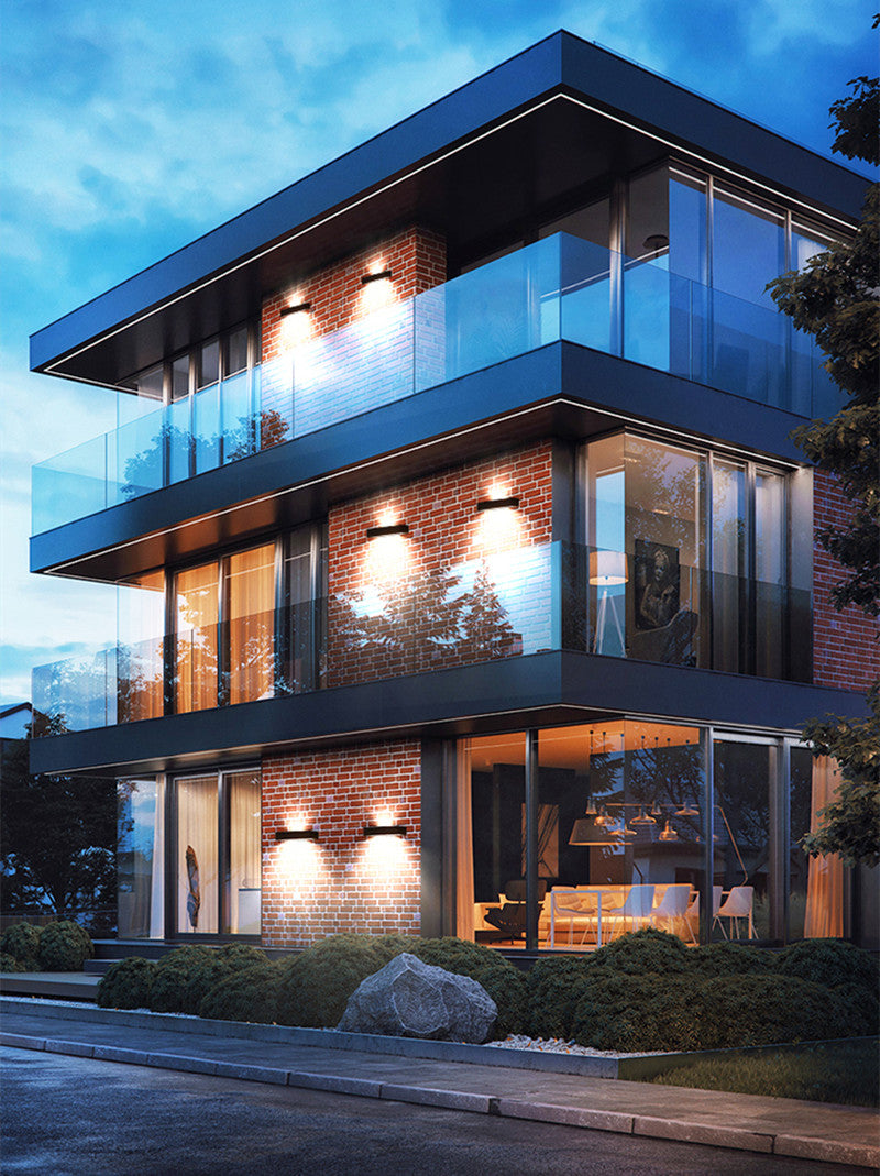 Zyvira | Lampada da parete solare SU-GIÙ