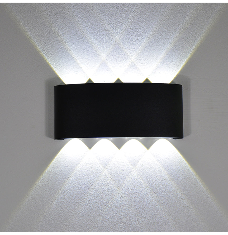 Rayzaar | Minimalistische LED Wandlamp met Op- & Neerlicht | IP65 Waterdicht voor Binnen & Buiten