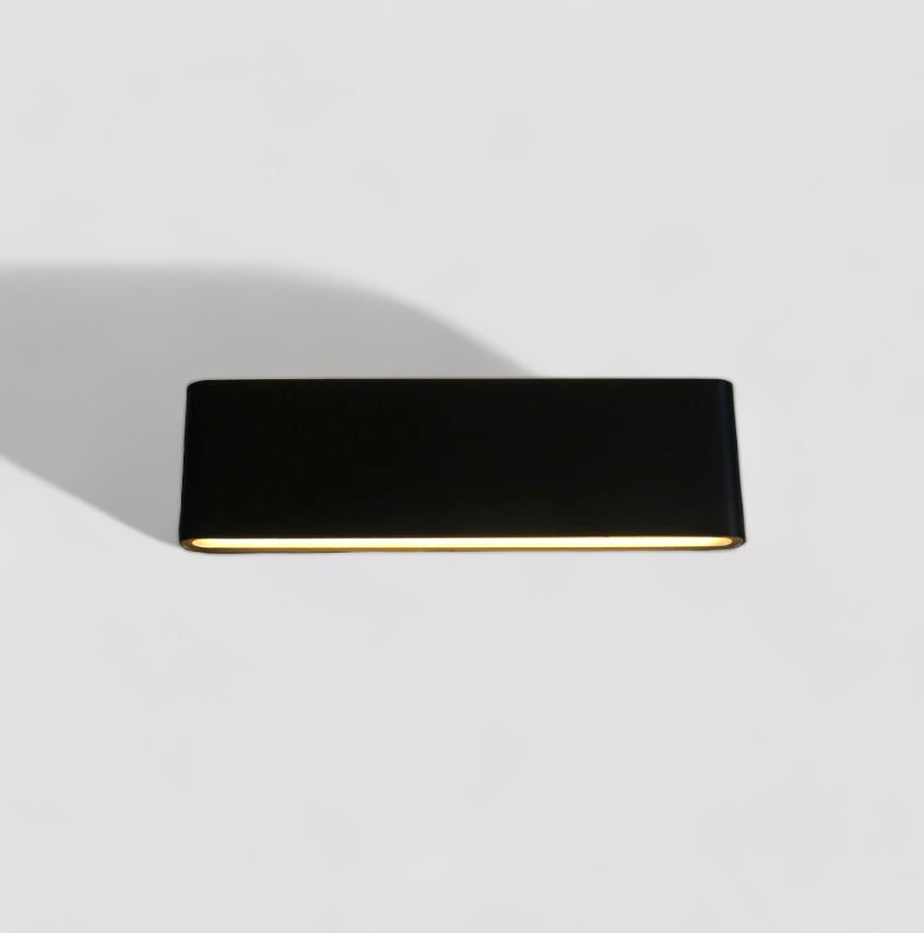 Sunzo | Wandlamp voor Binnen – Waterdicht Aluminium – Scandinavisch Design met Grijs Glas – Voor Gang, Slaapkamer & Hal