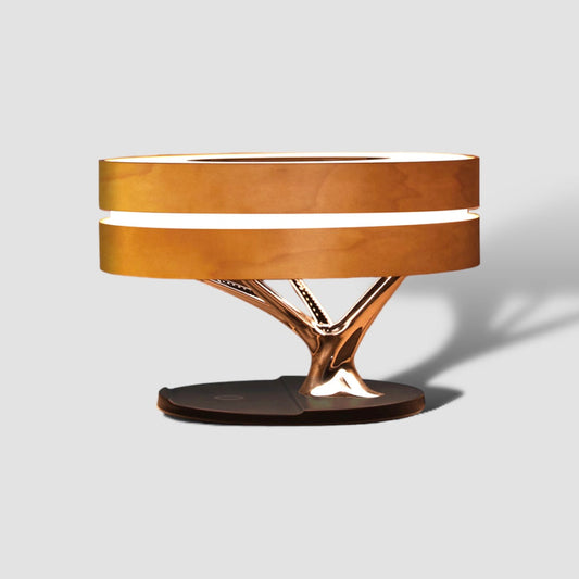 Veylix | Lampada da scrivania con altoparlante e caricatore wireless