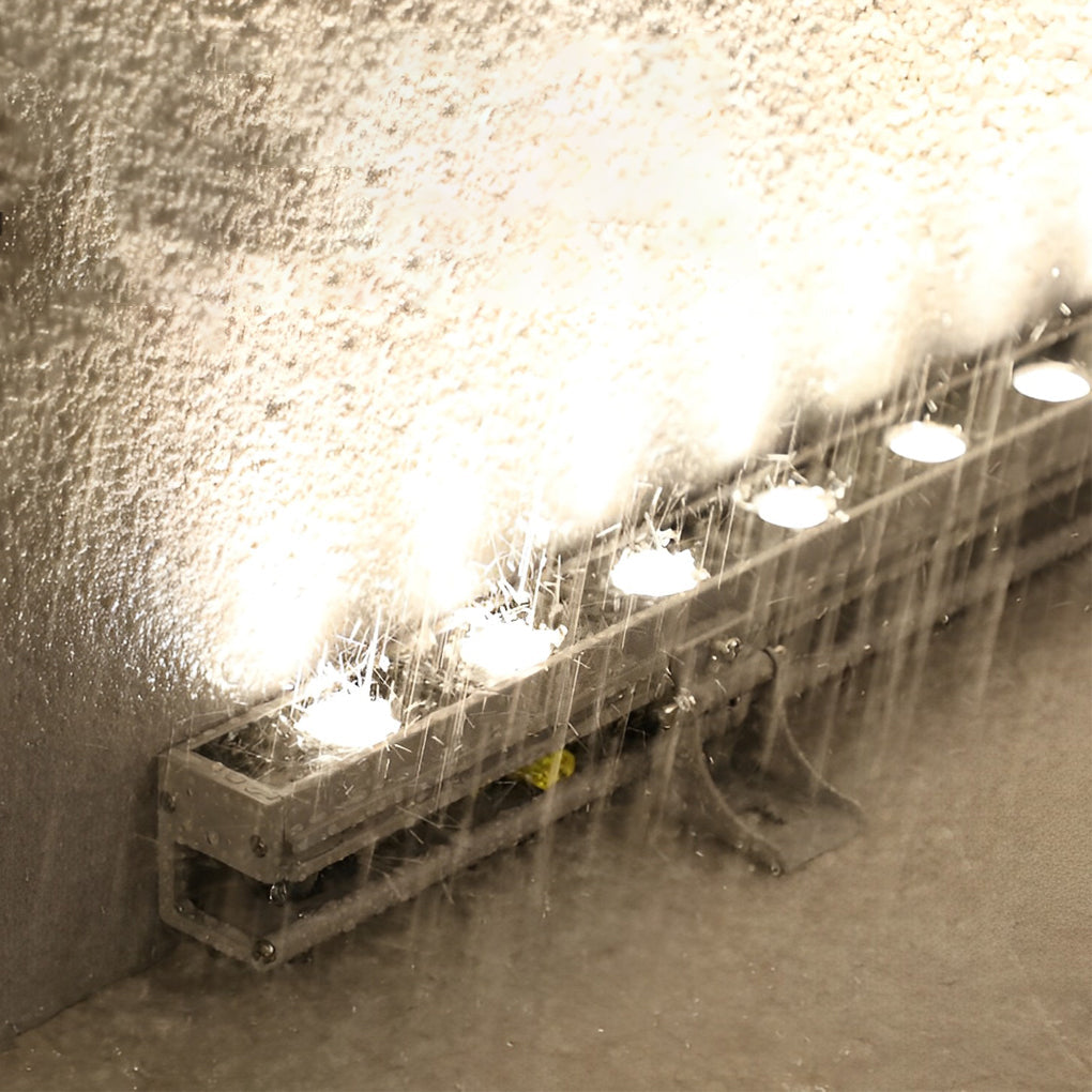 LED Wandlamp Buiten met Baffle en Verstelbare Hoek – Aluminium, Tempered Glass, IP65, Warm Wit en Wit Verlichting 0