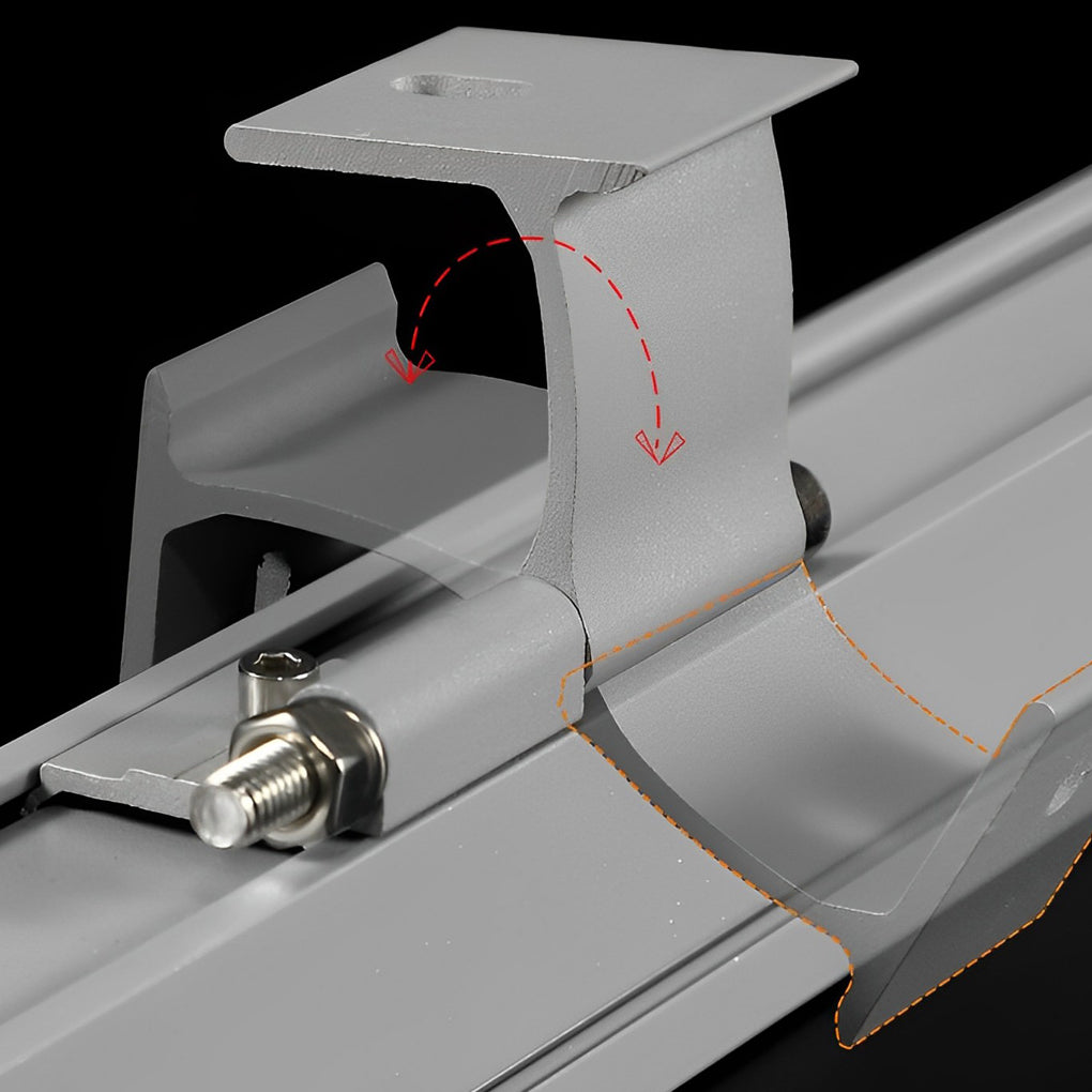 LED Wandlamp Buiten met Baffle en Verstelbare Hoek – Aluminium, Tempered Glass, IP65, Warm Wit en Wit Verlichting 5