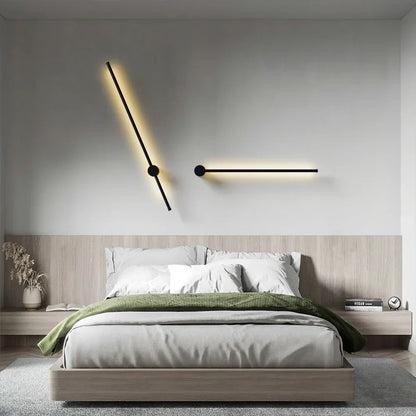 VALENO Dimbare Wandlamp | Met Afstandsbediening & Luxe Aluminium Afwerking