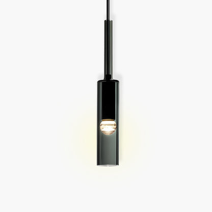 Lampada a sospensione NORDAVI – Lampada cilindrica in vetro con design scandinavo e luce LED calda