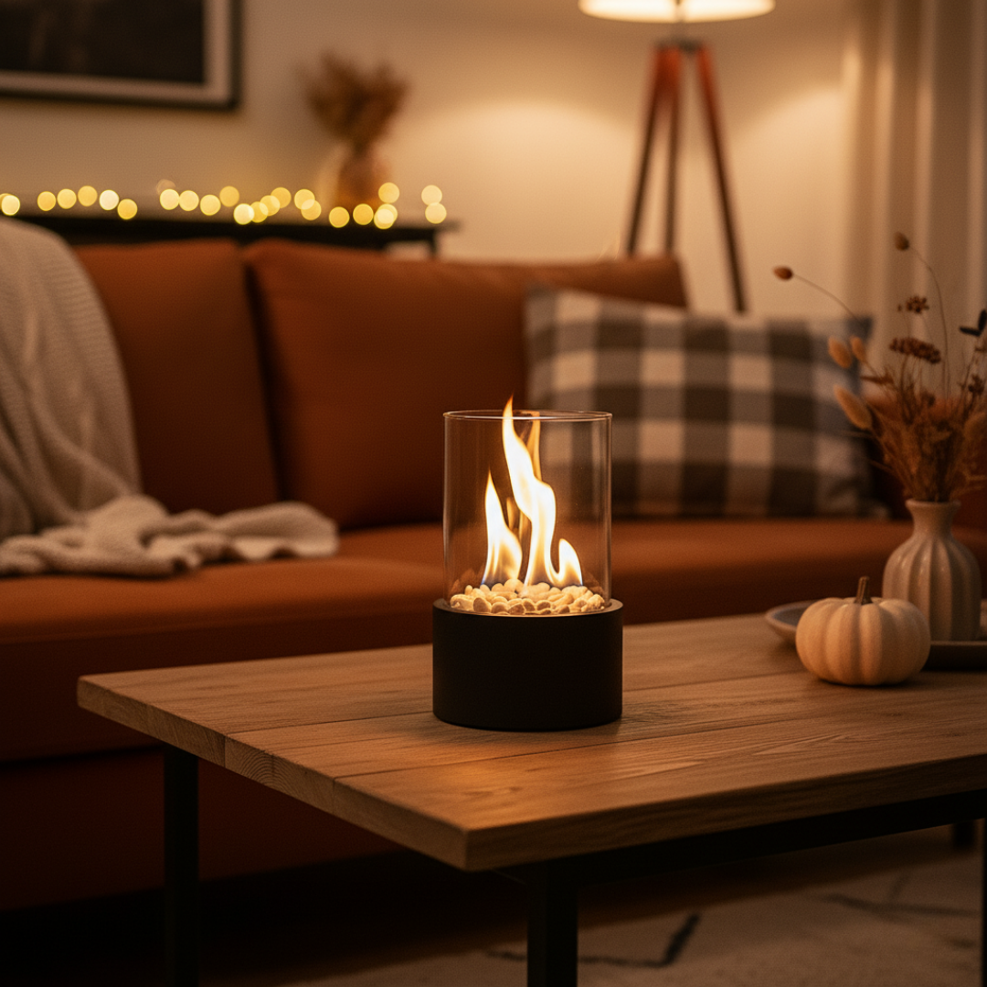 CozyFlame – Sfeervolle warmte, zonder rook of gedoe