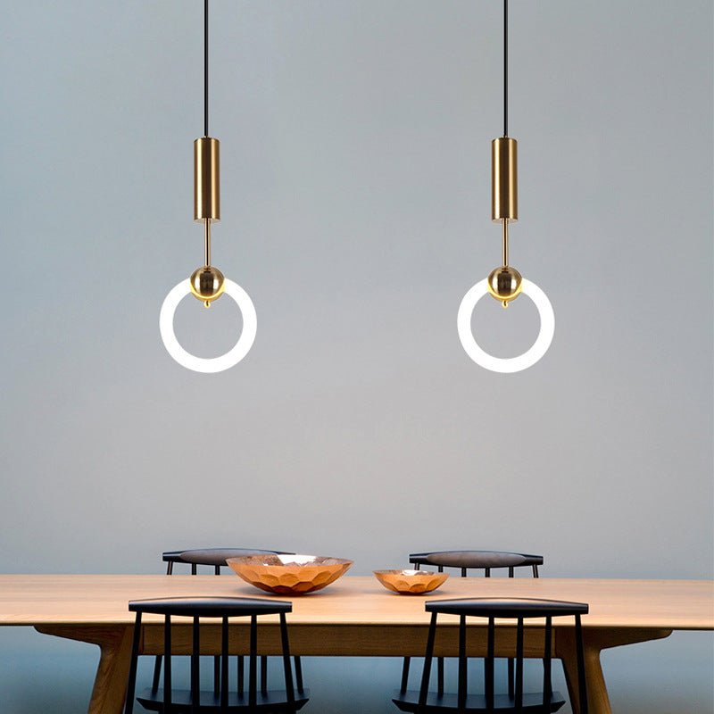 SolsticeRing Hanglamp – Minimalistisch en Stijlvol Lichtpunt