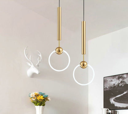 SolsticeRing Hanglamp – Minimalistisch en Stijlvol Lichtpunt
