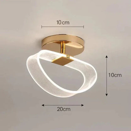 LumiNova - Lampada da soffitto LED sottile