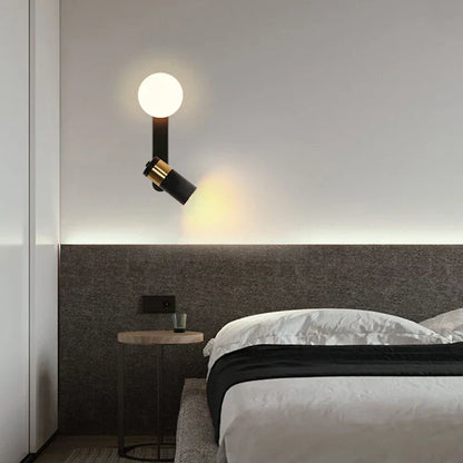 FlareLine – Minimalistyczna nordycka lampa ścienna LED do sypialni i salonu