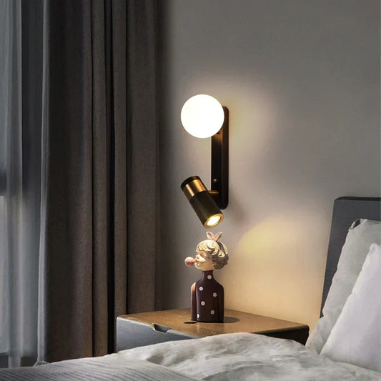 FlareLine – Minimalistische Nordic LED Wandlamp voor Slaapkamer & Woonkamer